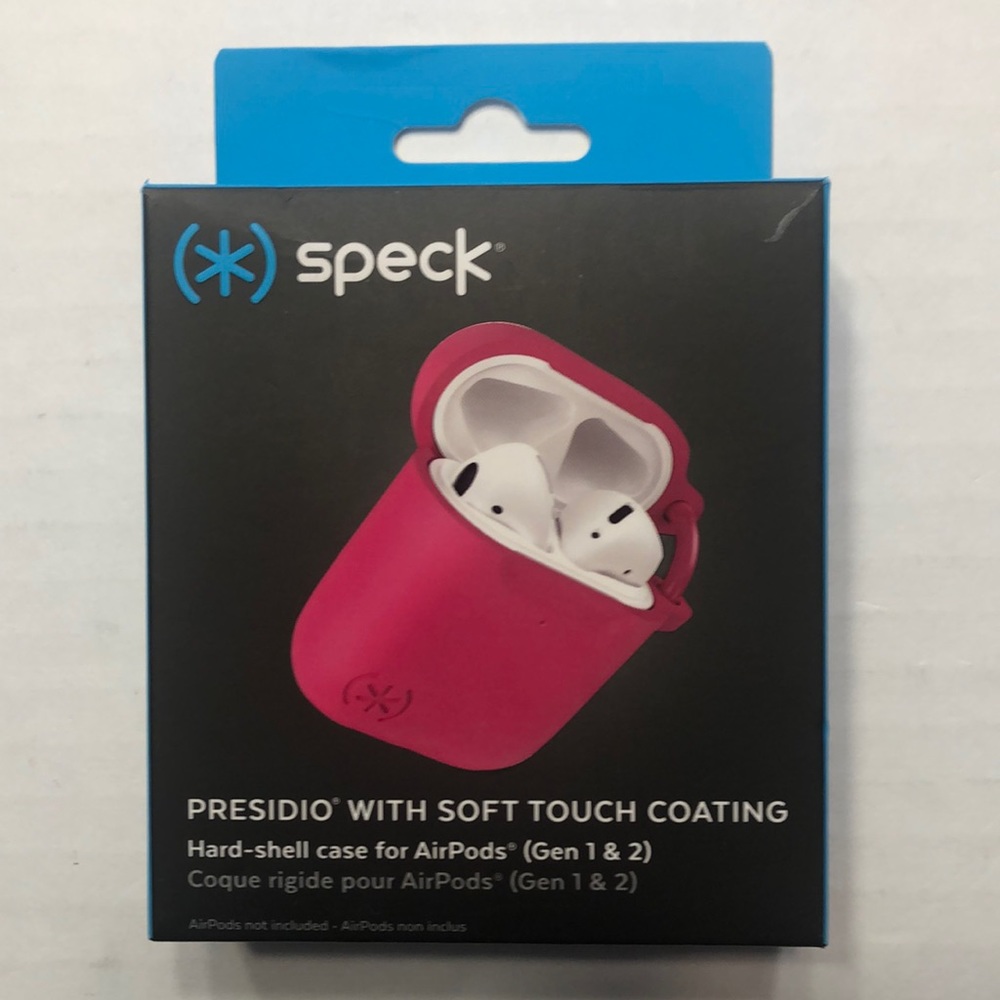 Speck Presidio AirPods Gen 1 & 2 Hard Pink Case